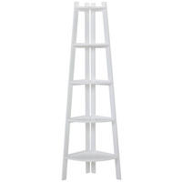 HÖRNHYLLA i 40/180/40 cm vit  - vit, Basics, trämaterial (40/180/40cm) - Carryhome