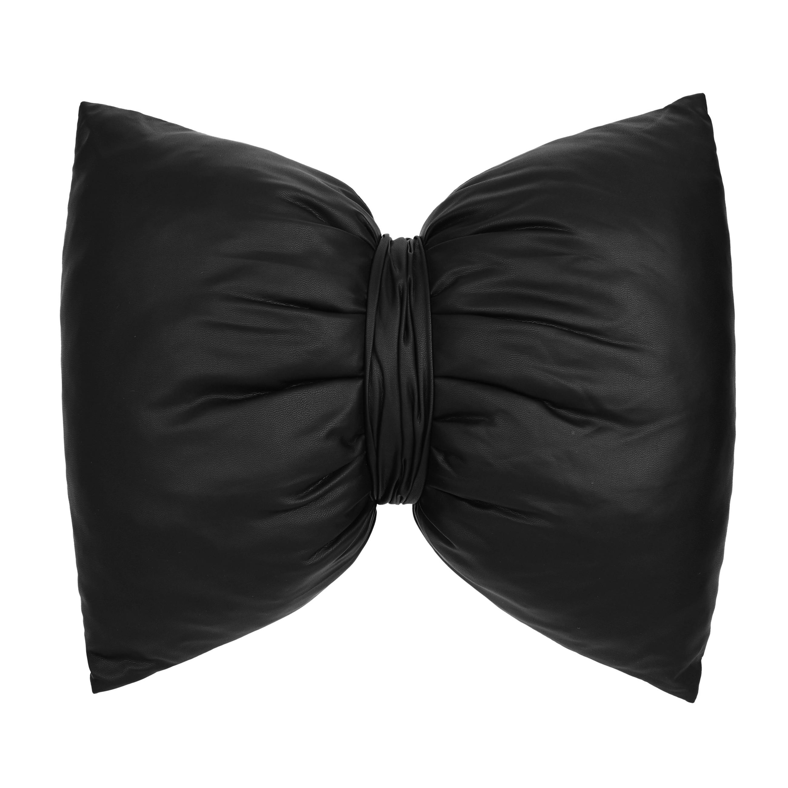 ZIERKISSEN 35/40 cm  - Schwarz, LIFESTYLE, Textil (35/40cm) - X-Mas