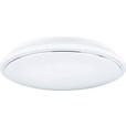 LED-DECKENLEUCHTE 56/10 cm   - Weiß, Basics, Kunststoff/Metall (56/10cm) - Novel