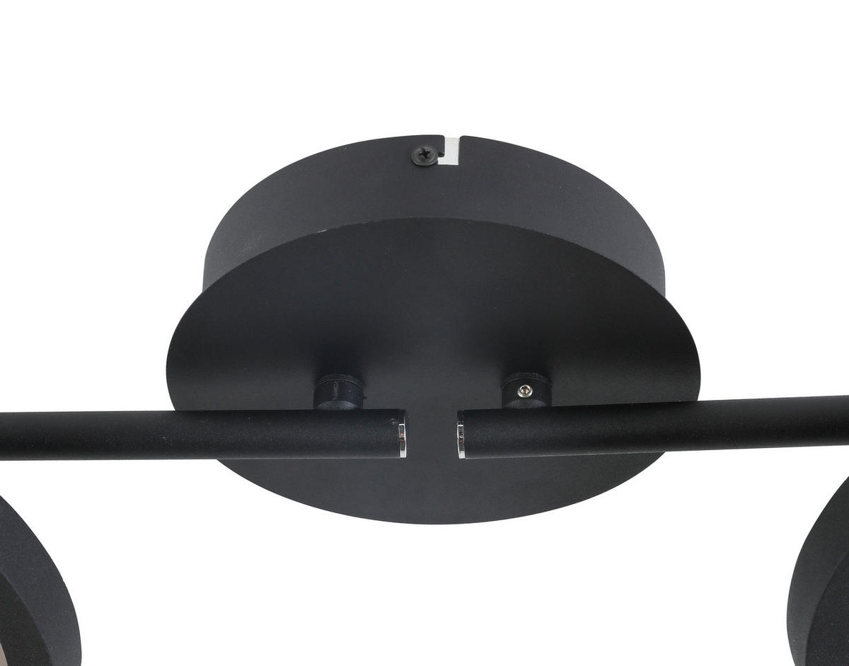 LED-STRAHLER 128/17/14 cm   - Schwarz, LIFESTYLE, Kunststoff/Metall (128/17/14cm) - Novel