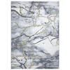 WEBTEPPICH 80/150 cm Saphira Goldfarben, Dunkelgrau  - Dunkelgrau/Goldfarben, LIFESTYLE, Textil (80/150cm)