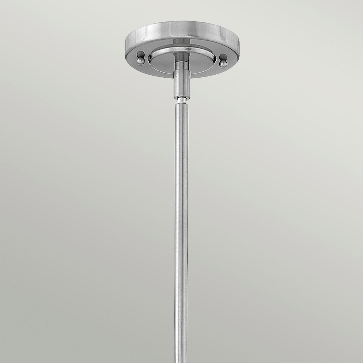 HÄNGLAMPA Elstead Elroy 24.8/46.6 cm  - nickelfärgad, Klassisk, metall/glas (24.8/46.6cm) - Elstead Lighting