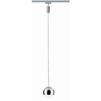 SCHIENENSYSTEM-HÄNGELEUCHTE URail 8,7/130 cm   - Chromfarben, Design, Metall (8,7/130cm) - Paulmann