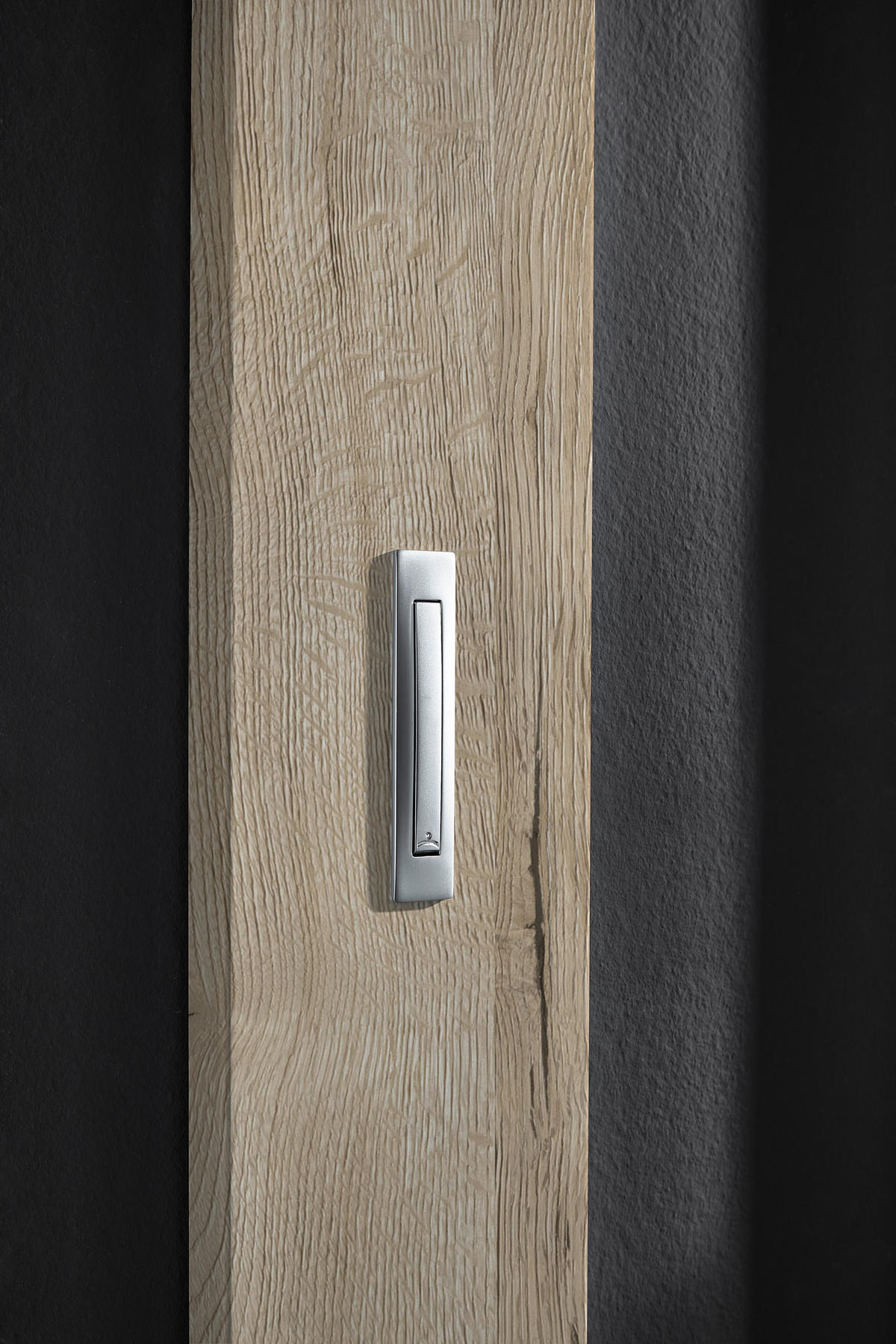 GARDEROBENPANEEL  in 15/170/4 cm  - Eichefarben, Design, Holzwerkstoff (15/170/4cm) - Xora