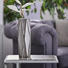 VASE - Silberfarben/Weiß, Basics, Keramik (10/30,5cm) - Ambia Home