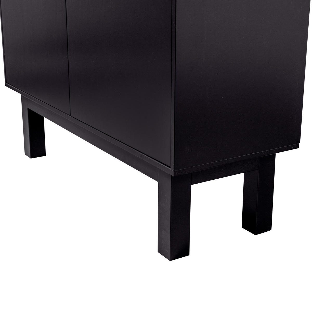 BUFFET 110/170/40 cm  in Schwarz  - Schwarz, Design, Holz (110/170/40cm) - Livetastic
