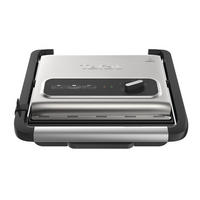 KONTAKTGRILL Inicio Adjust  - Chromfarben/Schwarz, Basics, Kunststoff/Metall (33,7/11,8cm) - Tefal