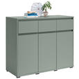 SIDEBOARD  120,1/102,8/48 cm 3 Schublade(n)  - Anthrazit/Graugrün, Design, Holzwerkstoff/Kunststoff (120,1/102,8/48cm) - Carryhome
