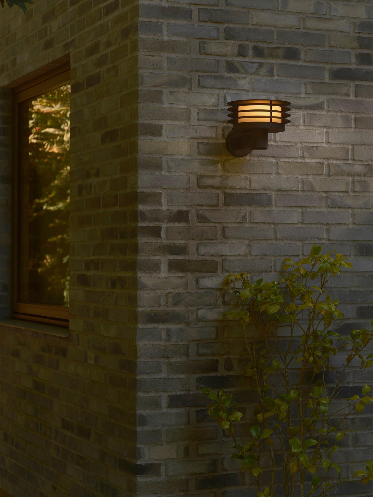 AUßENWANDLEUCHTE Cirella 25/19,5 cm  - Schwarz, KONVENTIONELL, Metall (25/19,5cm) - Nordlux