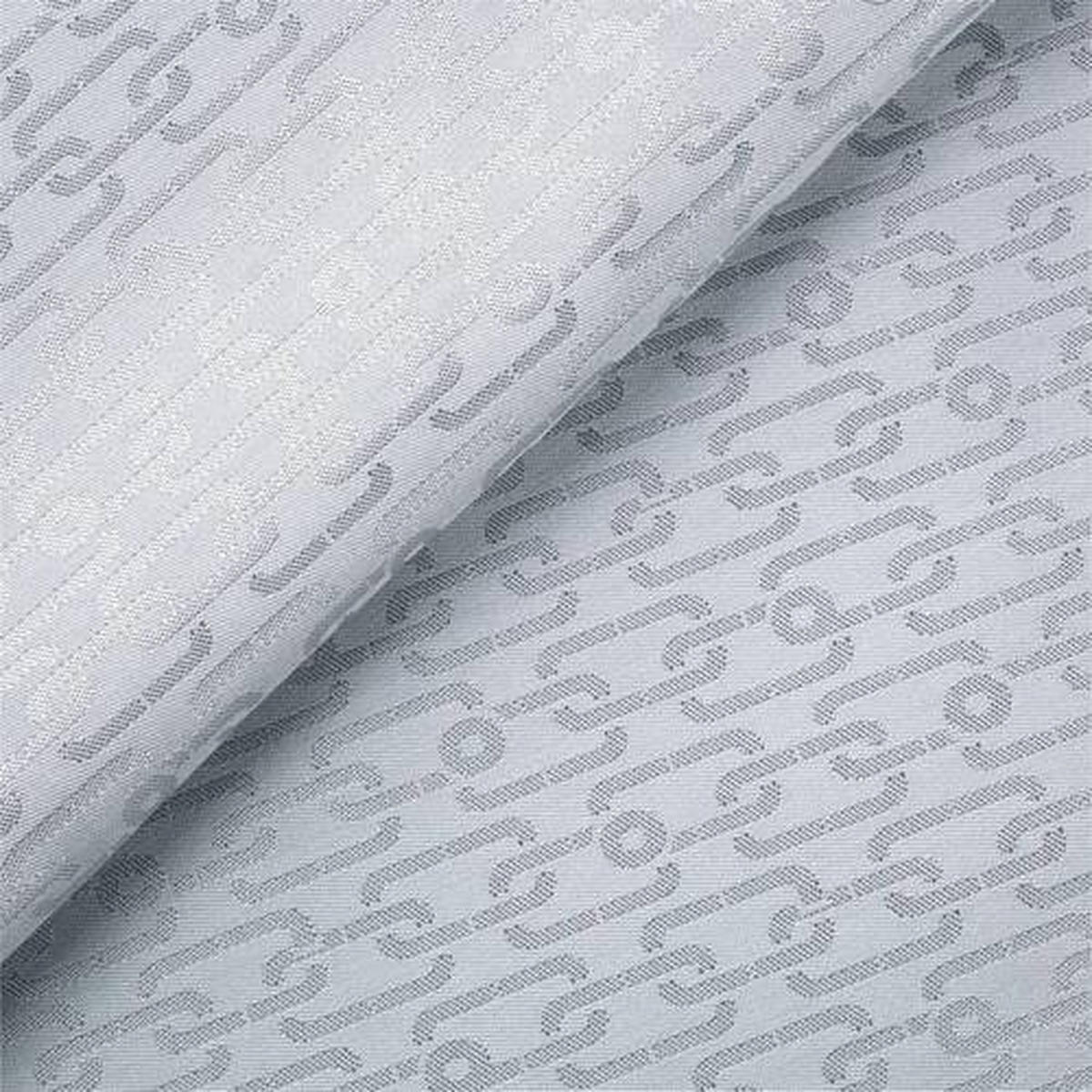 TISCHDECKE Chains 180 cm  - Silberfarben, Design, Textil (180cm) - Joop!
