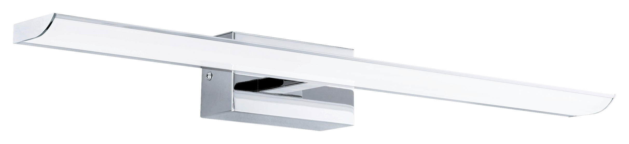 SPEGELLAMPA Tabiano 60,5/18/7 cm   - vit/kromfärg, Design, metall/plast (60,5/18/7cm) - Eglo