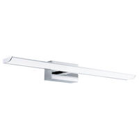 SPIEGELLEUCHTE - Chromfarben/Weiss, Design, Kunststoff/Metall (60,5/18/7cm) - Eglo