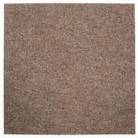 TEPPICHFLIESE 50/50 cm  in Hellbraun  - Hellbraun, Basics, Textil (50/50cm)