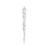 VÁNOČNÍ OZDOBA NA STROMEČEK - průhledné, Basics, plast (1.9/1.3/18.5cm)