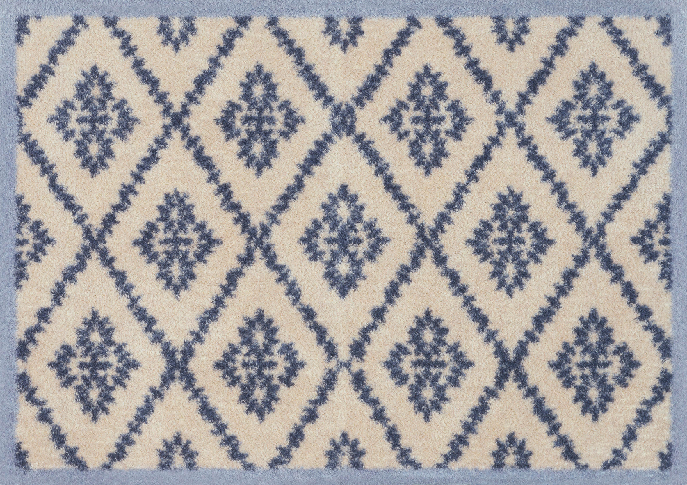 FUßMATTE 60/85 cm Caraway Neutral  - Beige, ROMANTIK / LANDHAUS, Kunststoff/Textil (60/85cm) - wash+dry