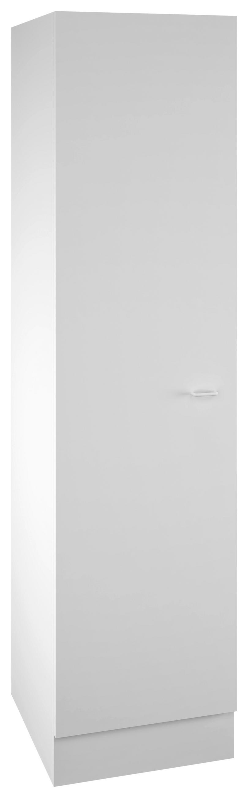 OMARA ZA POSODO - bela, Moderno, umetna masa/leseni material (50/200/47cm) - FlexWell