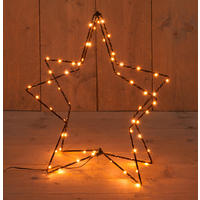 LED-DEKOLEUCHTE   - Schwarz, Design, Metall (51cm) - X-Mas
