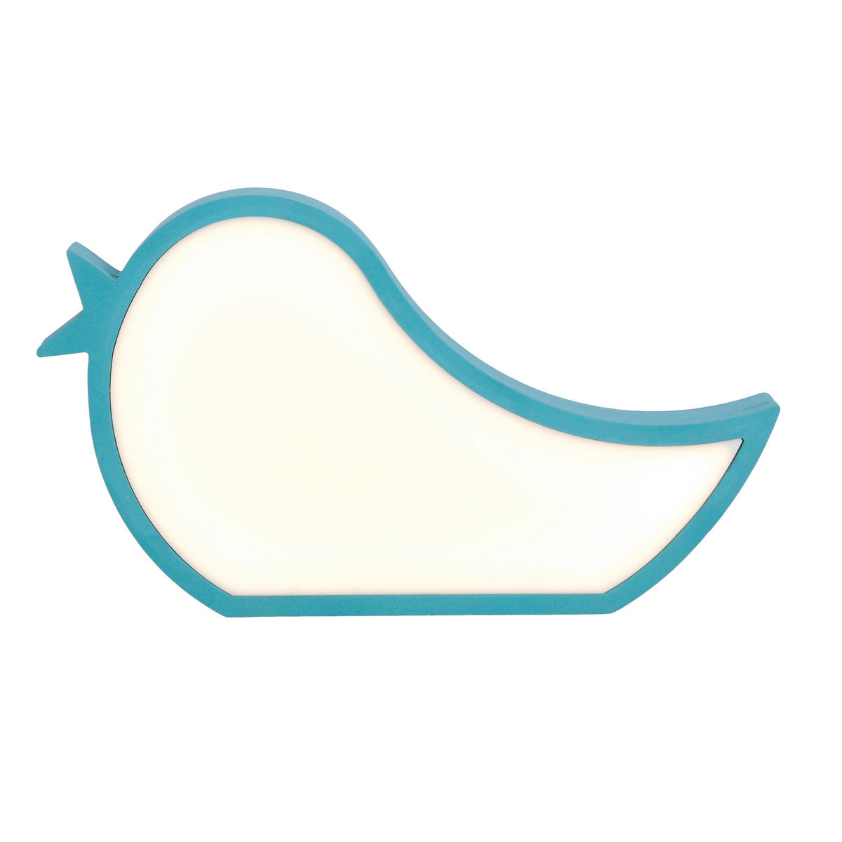 BORDSLAMPA FÖR BARN - ljusblå, Basics, trämaterial/plast (33.5/3.5/19.5cm)