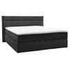 BOXSPRINGBETT 180/200 cm  in Schwarz  - Schwarz, Design, Textil (180/200cm) - Musterring