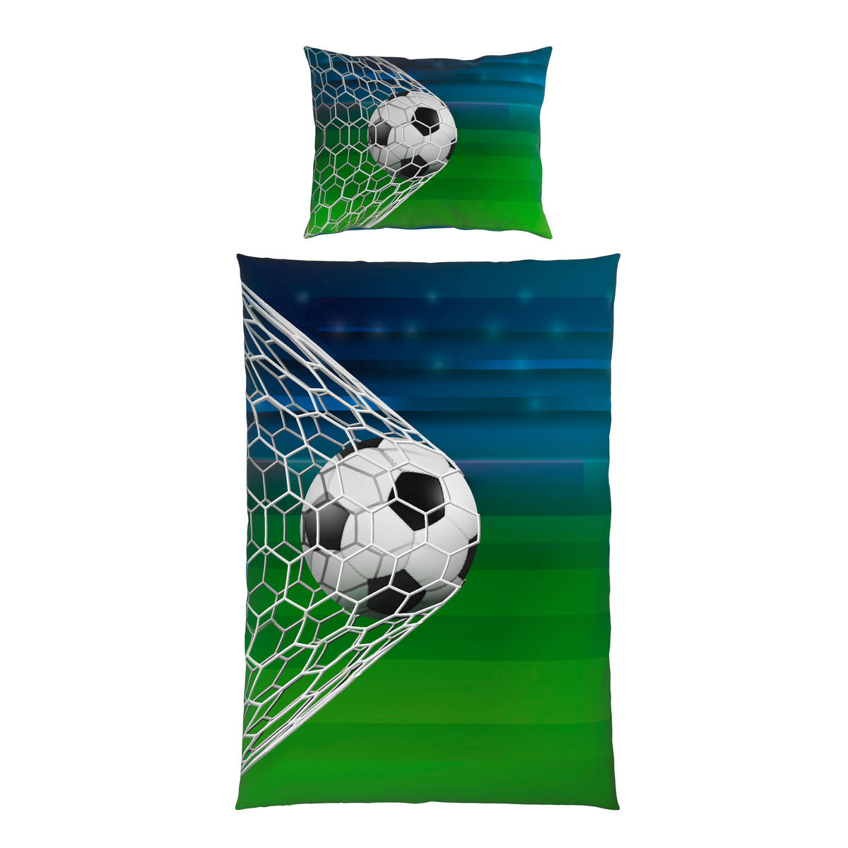 KINDERBETTWÄSCHE 140/200 cm  - Blau/Multicolor, Trend, Textil (140/200cm) - Ben'n'jen