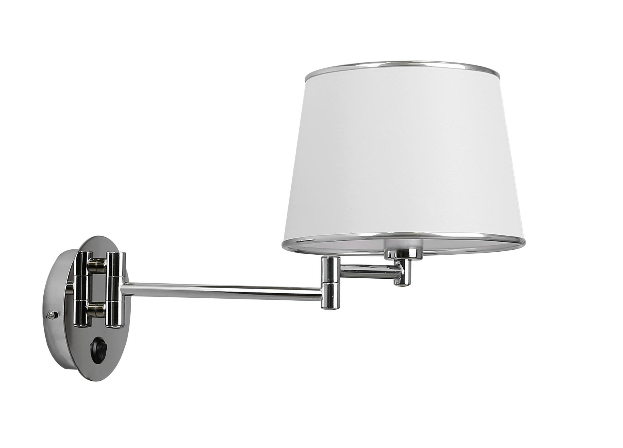 VÄGGLAMPA 23/23/41 cm   - kromfärg, Basics, metall (23/23/41cm)