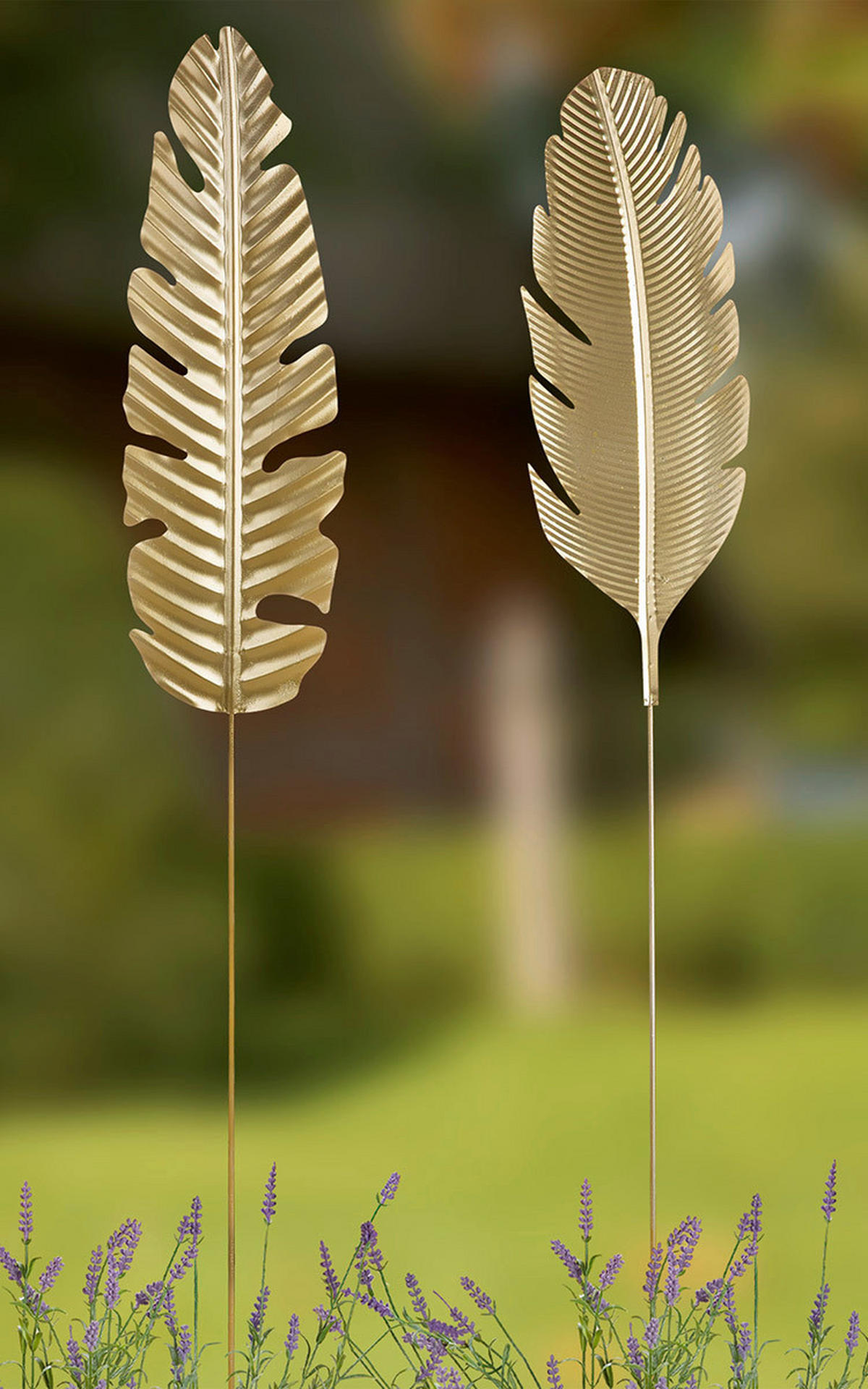 GARTENSTECKER - Goldfarben, LIFESTYLE, Metall (15,50/113/0,04cm)