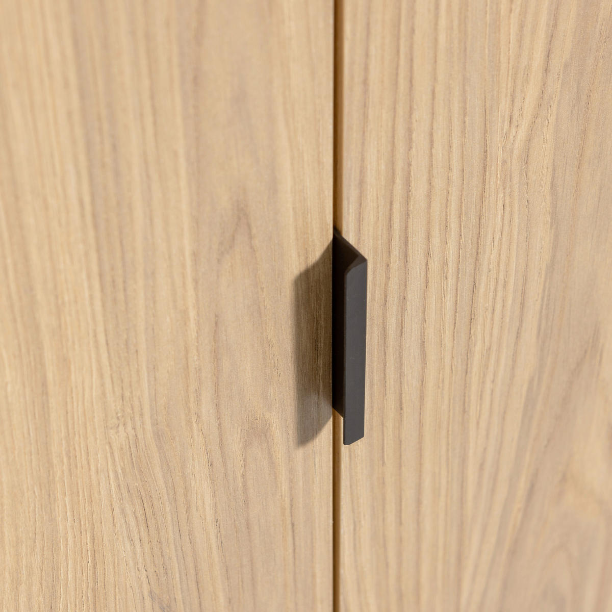 MEHRZWECKSCHRANK 85/149/36 cm  in Eichefarben  - Eichefarben/Schwarz, Design, Holz/Metall (85/149/36cm) - Livetastic