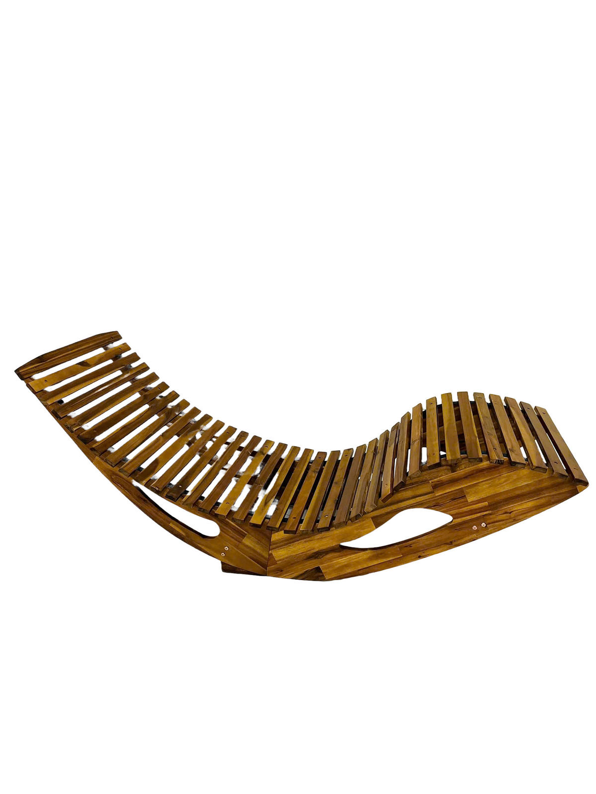 SCHAUKELLIEGE  - Akaziefarben, Basics, Holz (156/60/72cm)