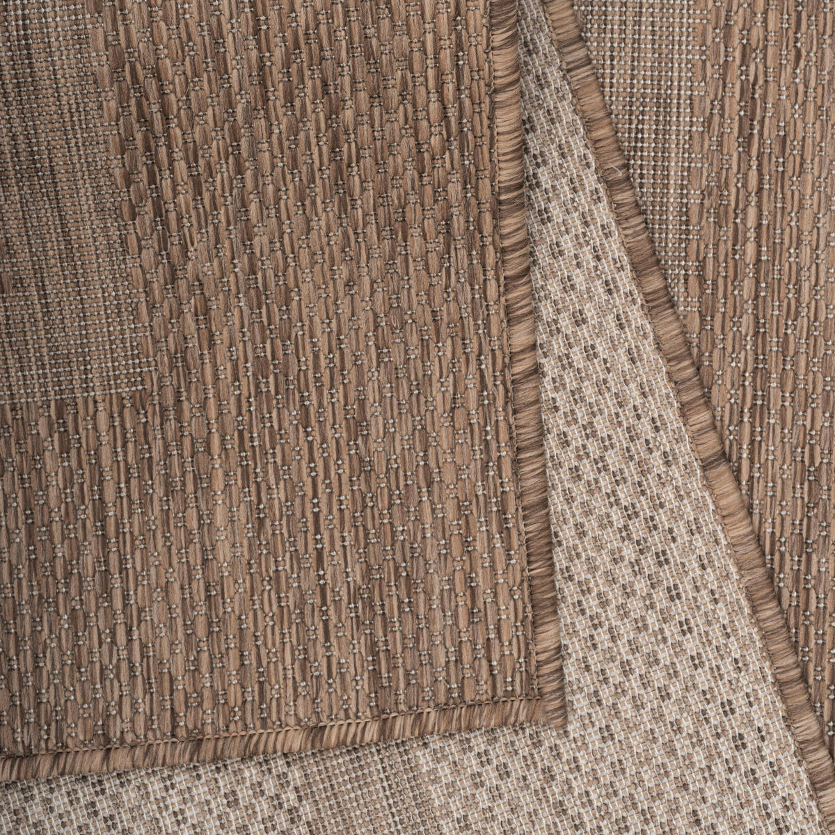 RAVNO TKANA PREPROGA  Relax     160/230 cm    tkano  rjava  - rjava, Basics, tekstil (160/230cm) - Novel