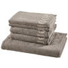 FROTTIERSET Grau 5-teilig  - Grau, Basics, Textil - Joop!