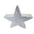 DEKOSTERN Silberfarben - Silberfarben, Basics, Keramik (26/24/6,5cm) - X-Mas DEKOSTERN Silberfarben - Silberfarben, Basics, Keramik (26/24/6,5cm) - X-Mas