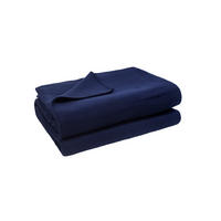 FLEECEDECKE zoeppritz since 1828 160/200 cm  - Dunkelblau, Basics, Textil (160/200cm) - Zoeppritz