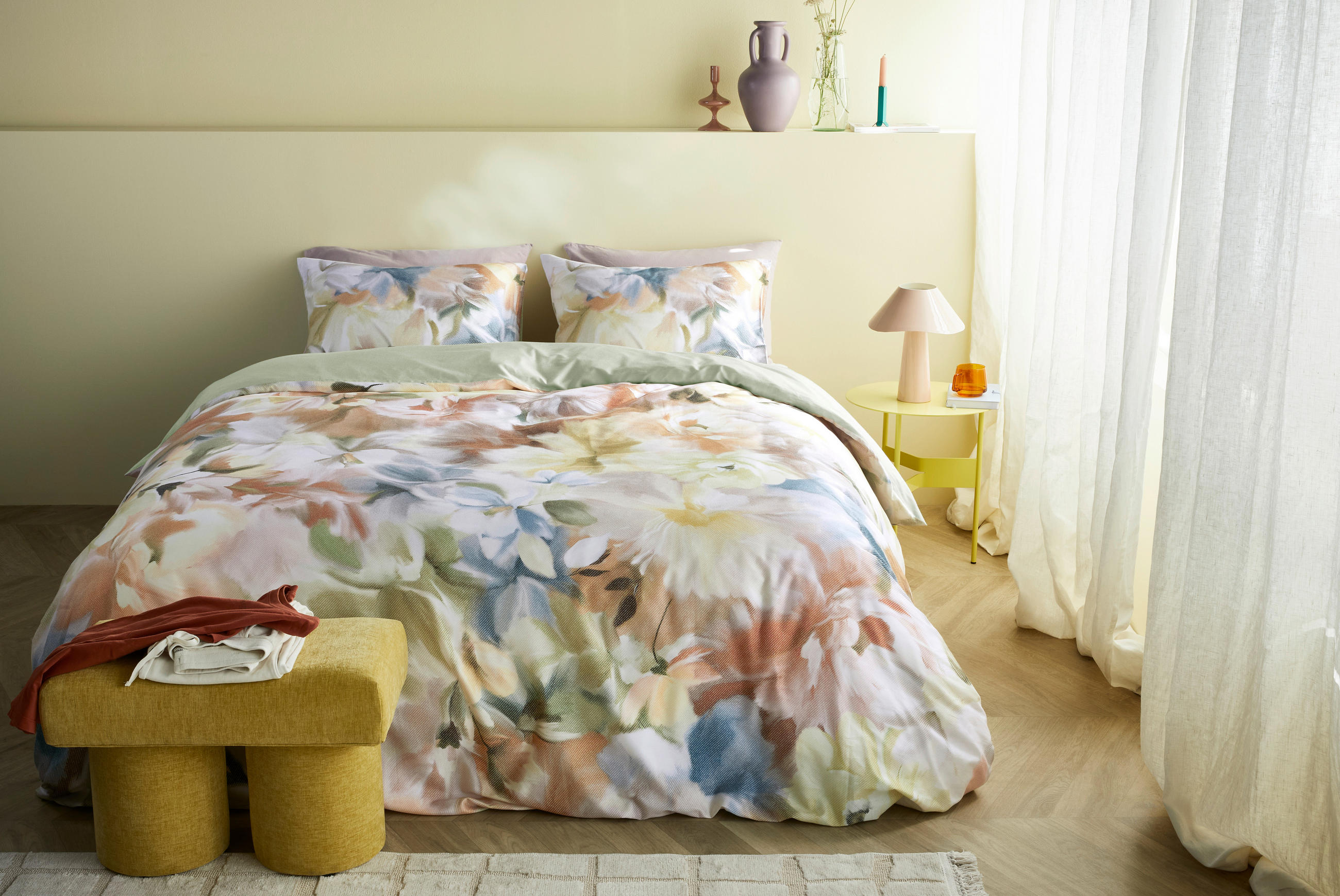 Lenjerie De Pat 200/220 cm  - multicolor, Basics, textil (200/220cm)