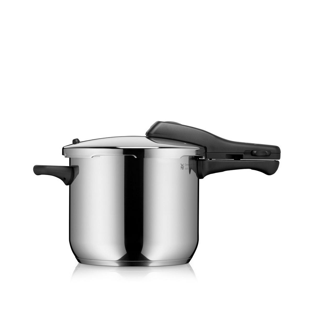 SCHNELLKOCHTOPF Perfect 6,5 L  - Edelstahlfarben, Basics, Metall (22cm) - WMF
