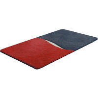 BADTEPPICH GELO Rot 60/100 cm  - Rot, Basics, Kunststoff/Textil (60/100cm) - Grund