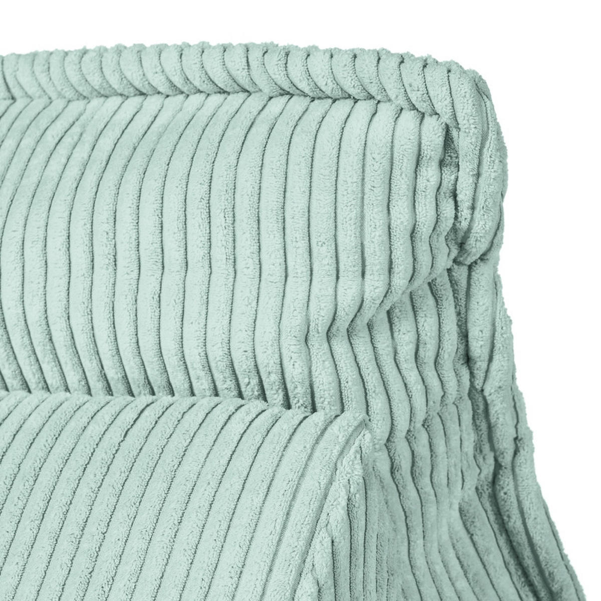 RÜCKENKISSEN   83/25/42 cm  - Blau, Modern, Textil (83/25/42cm) - Trendmanufaktur