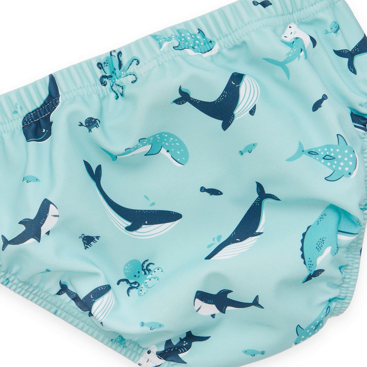 BADEWINDEL - Hellblau, Basics, Textil (74/80null) - Patinio