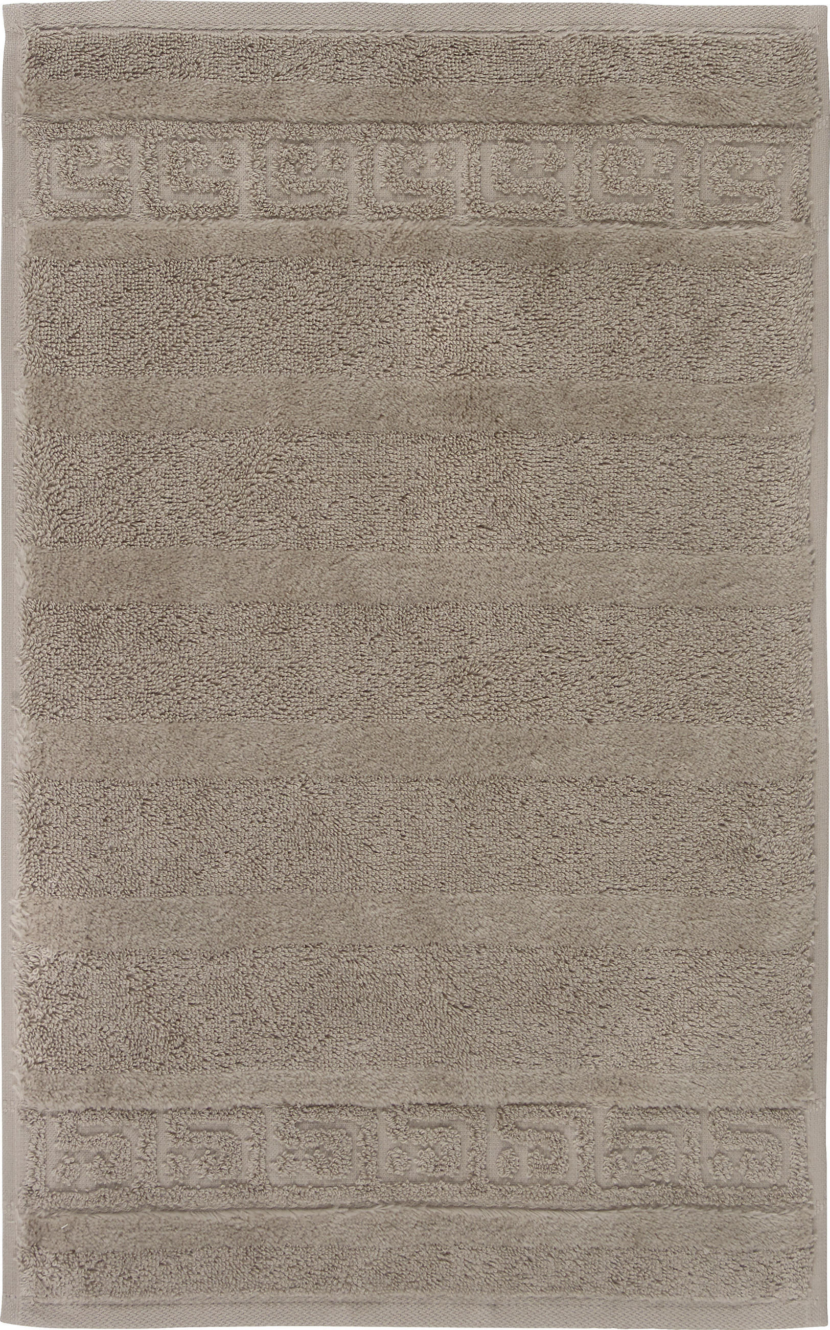 GÄSTETUCH Noblesse Uni Sandfarben 30/50 cm  - Sandfarben, Basics, Textil (30/50cm) - Cawoe