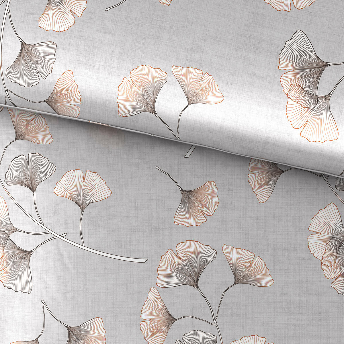 ÁGYNEMŰHUZAT-GARNITÚRA 140/200 cm  - szürke, Konventionell, textil (140/200cm) - Bio:Vio