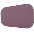 BEISTELLTISCH 50/38/50 cm Lila organisch  - Lila, Design, Metall (50/38/50cm) - Landscape