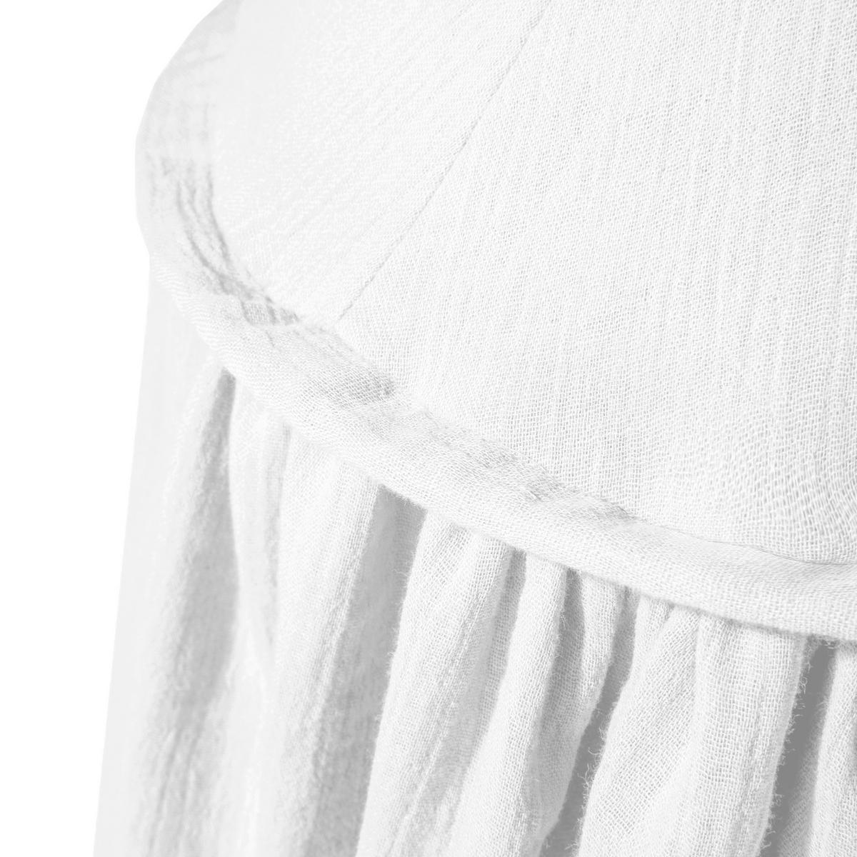 BALDACHIN MUSSELIN  - Weiß, Basics, Textil (285/250cm) - Avelia