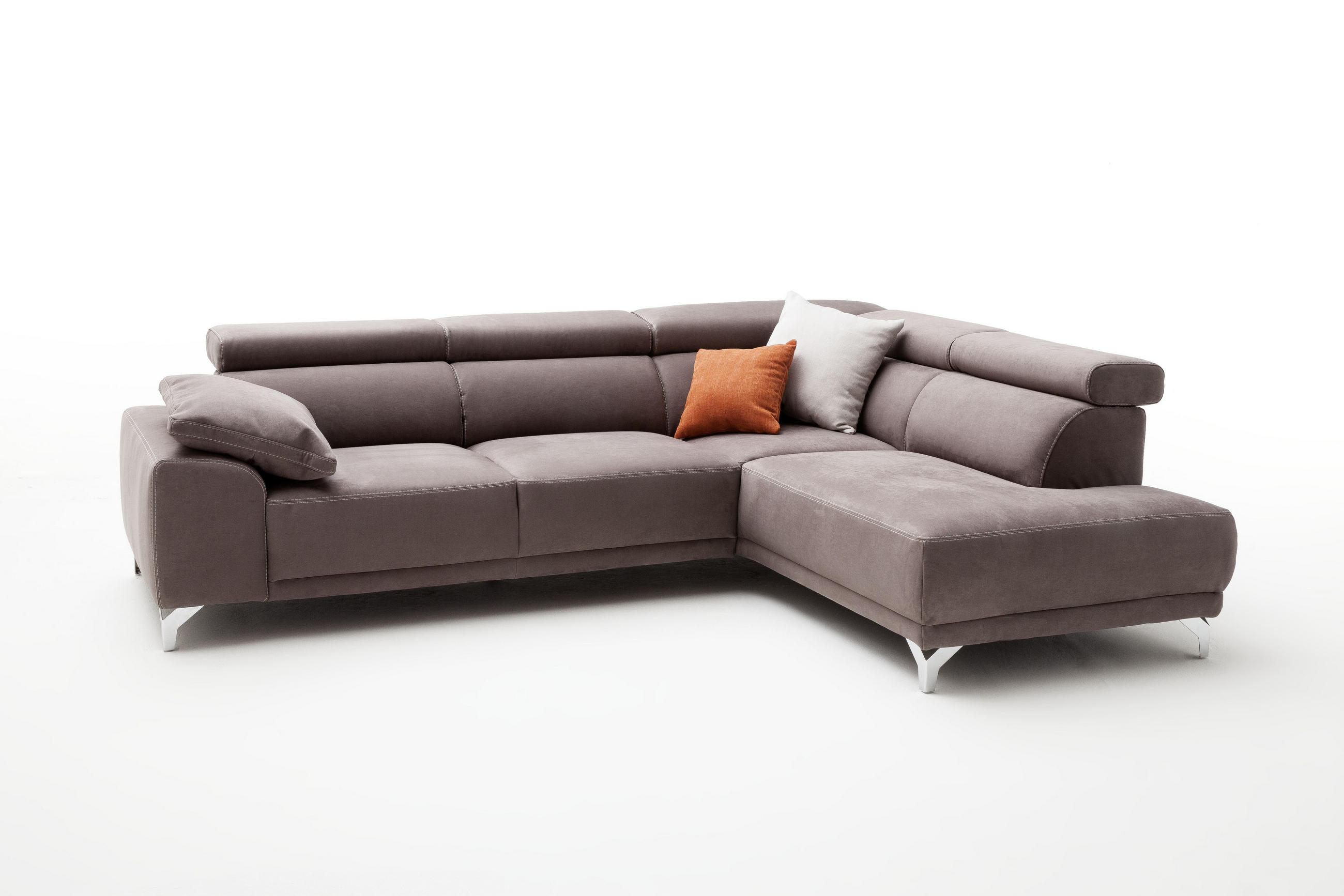 UGAONA GARNITURA antracit  - antracit, Moderno, tekstil (274/209cm) - Pure Home Lifestyle
