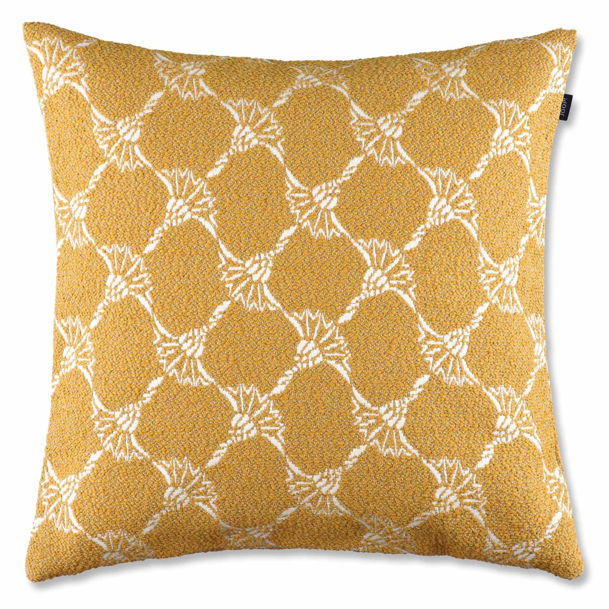 OUTDOOR-KISSEN  - Currygelb, Design, Textil (40/40cm) - Joop!