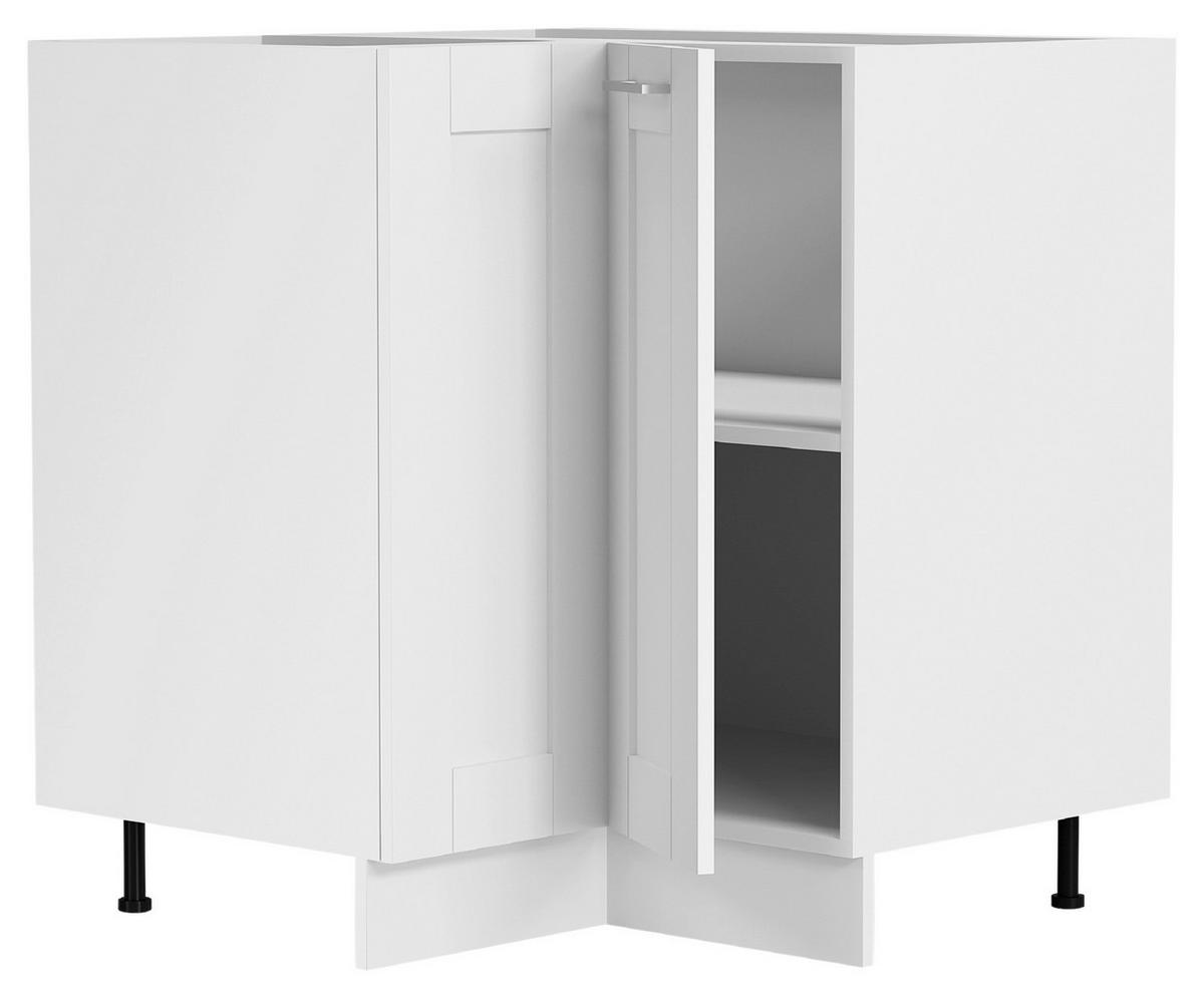ECKUNTERSCHRANK 76/82/76 cm  - Weiss, Trend, Holzwerkstoff/Kunststoff (76/82/76cm) - MID.YOU