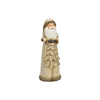 DEKO-NIKOLAUS  - Champagner, Basics, Kunststoff (7/20/7cm) - X-Mas