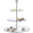 ETAGERE - Klar/Silberfarben, Basics, Glas/Metall (30cm) - LEONARDO