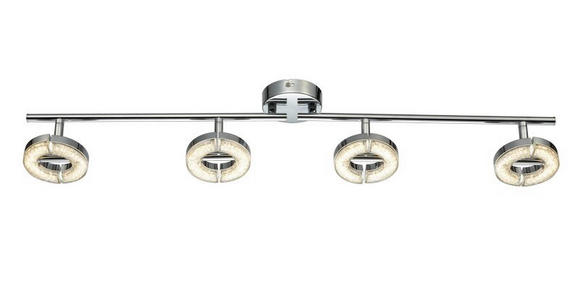 LED-STRAHLER - Weiß, Design, Kunststoff/Metall (11/78cm) - Novel