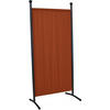 SICHTSCHUTZ - Terracotta/Grau, Basics, Textil/Metall (82/178/51cm) - Boxxx
