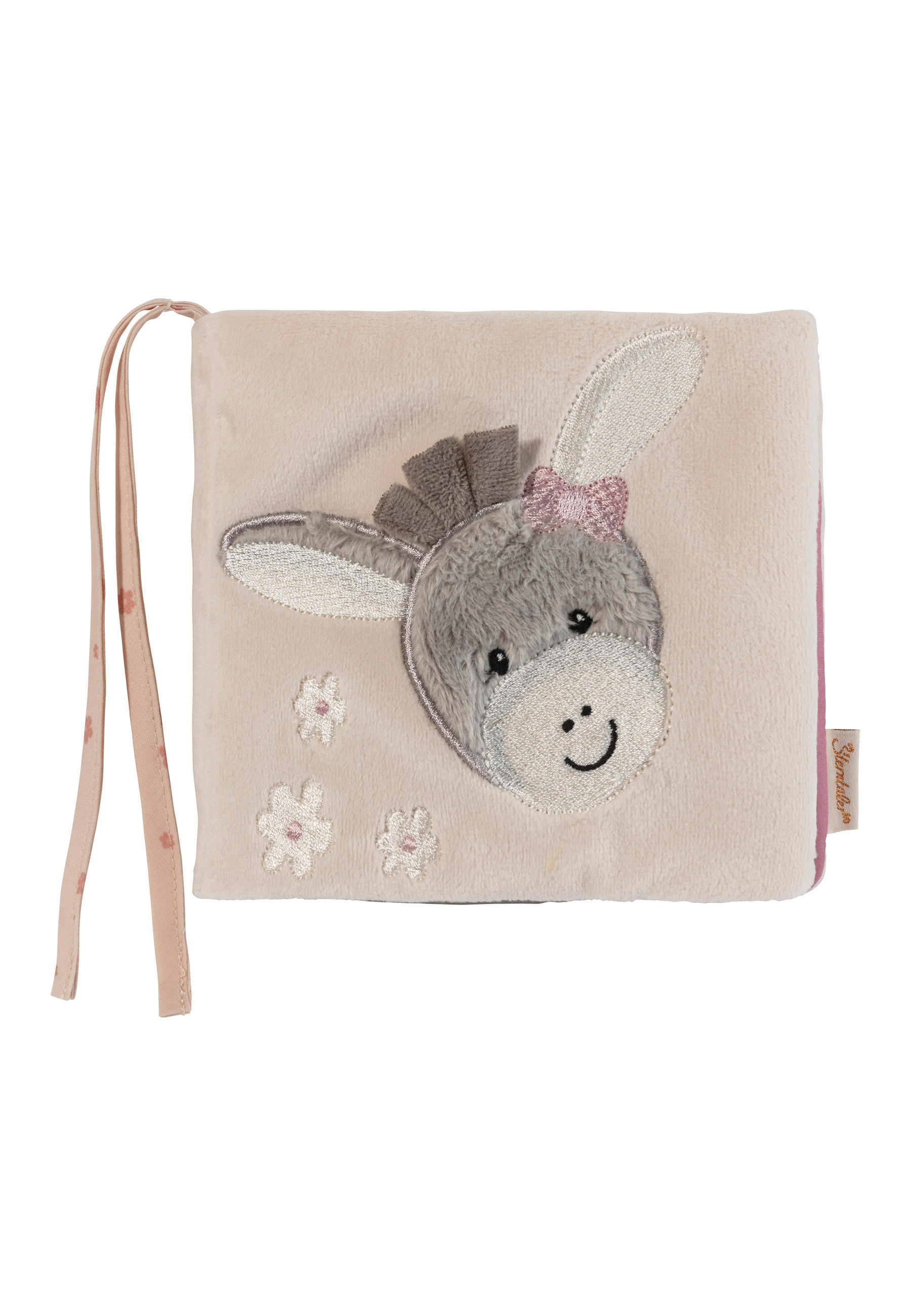 STOFFBUCH EMMI GIRL  - Hellrosa, Basics, Textil (11,5/13/4cm) - Sterntaler