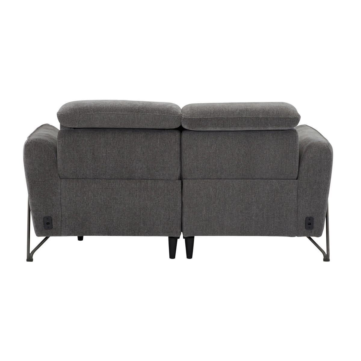 DVOSJED tekstil  tamno siva    - tamno siva/crna, Lifestyle, tekstil/metal (164/83/107/111cm) - Livetastic